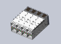 SFP 2X4 Cage Connector