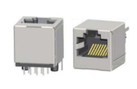 Modular Jack RJ45 1x1 port Vertical Type, Shielded, W/O LEDs JV11-5388CX