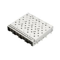 SFP+ Cage 1X4 Connector Press Fit Pins without S2N34N0500NA4