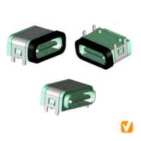 Vitalconn Water Proof USB Type C female 16pin-81