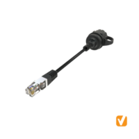 Vitalconn Quick Locking Waterproof Cable Side with Cable & Plug P/N:VWPTM-22728HF3