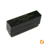 Ethernet Transformer Module 100/1000 BASE-T DUAL PORT MAGNETICS MODULE MODEL NO.: TG36010DE3