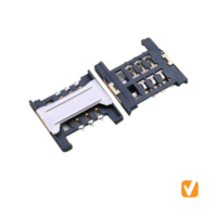 MOLEX 475480001 Replacement Vitalconn VTC402011882-A H1.8 6pin SIM Card Connectors