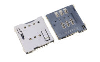Micro SIM CARD Socket, H=1.50, LCP Black, Terminal C5191 Stainless Steel Shield VTC102011342