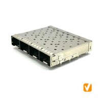 SFP+ Cage 1X4 Ports Soldering Tail PIN PN#S2N3400300NA4
