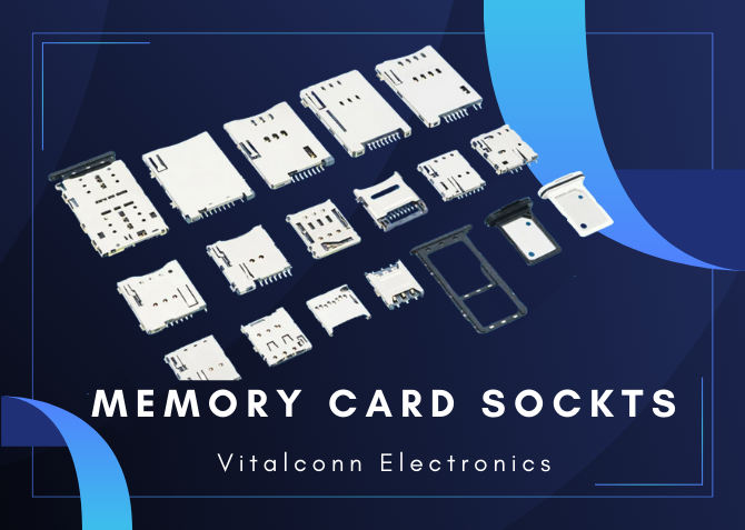 Vitalconn Memory card sockets