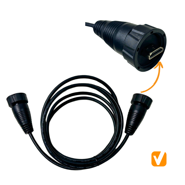 Waterproof HDMI cable