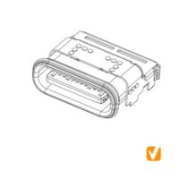 VITALCONN USB Type C Part Number UC0024R001J2