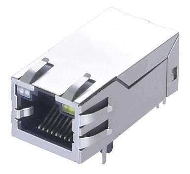 10G tab up magnetic RJ45