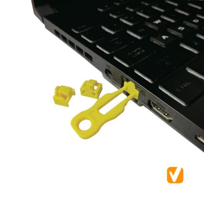RJ45 Network Port Lock Security Key