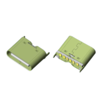 USB Type-C 6-Pin Connector - SMT Receptacle H6.5mm UC31-1E1H1A103-0HR-30