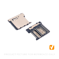 micro SD card socket push-push