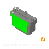 USB Type-C 16-pin IPX6 vertical SMT waterproof receptacle