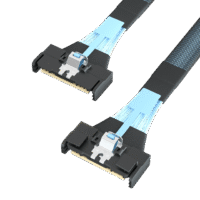 MCIO 8X to MCIO 8X straight cable