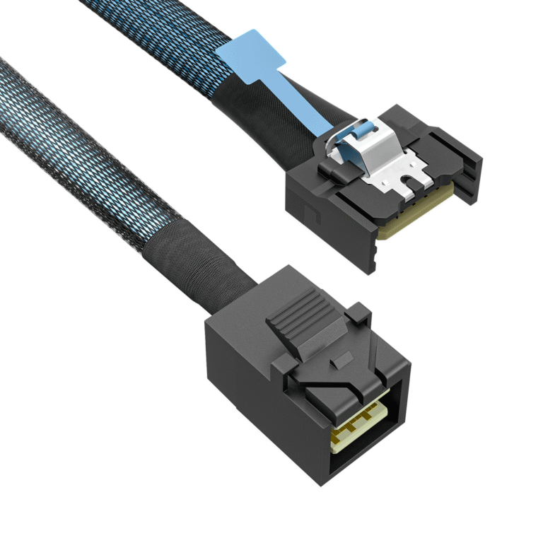 MCIO 4X to Mini SAS HD SFF-8643 cable