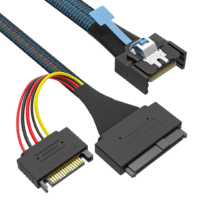 MCIO 4X to U.2 SFF-8639 cable