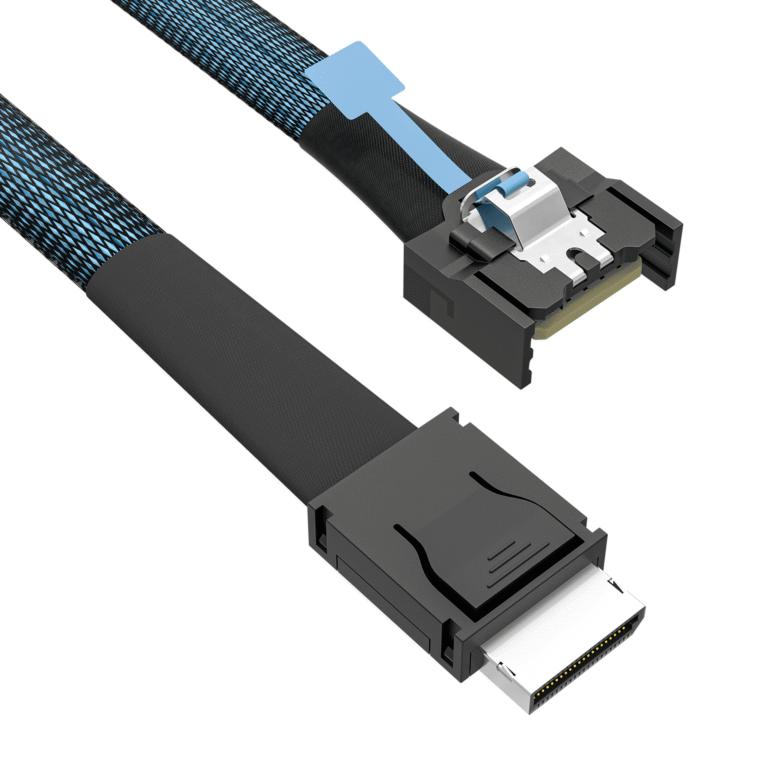 MCIO 4X to OCuLink SFF-8611 cable